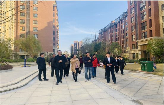 蒙城縣人大常委會副主任李星蒞臨名邦地產(chǎn)項目調研

