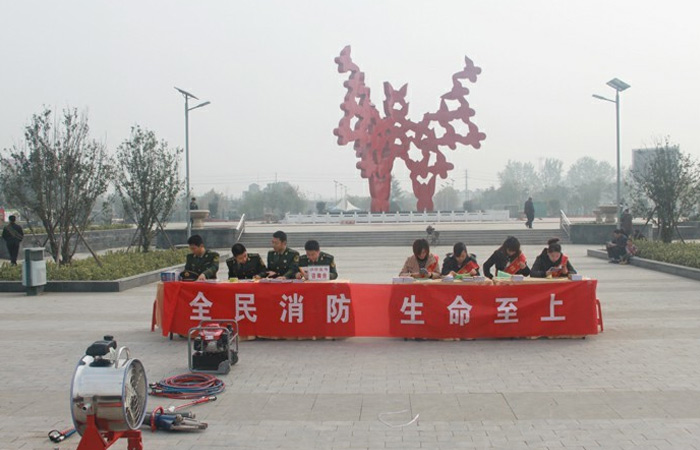 蒙城名邦協(xié)助蒙城消防大隊組織“119”宣傳日活動
