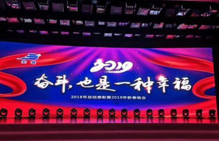 “奮斗，也是一種幸?！贝竺瘓F2018年總結(jié)表彰暨2019年新春晚會
