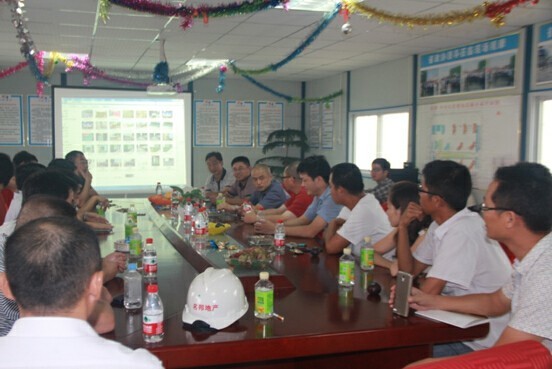 蒙城、霍山項目團(tuán)隊實地學(xué)習(xí)參觀肥西名邦?中央公館項目