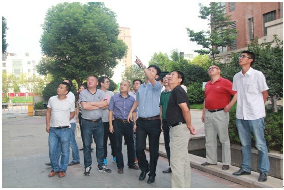 蒙城、霍山項目團(tuán)隊實地學(xué)習(xí)參觀肥西名邦?中央公館項目